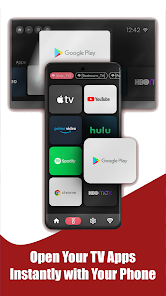 Open TV apps instantly from your phone