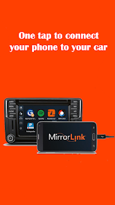 One tap to connect your phone to your car with MirrorLink