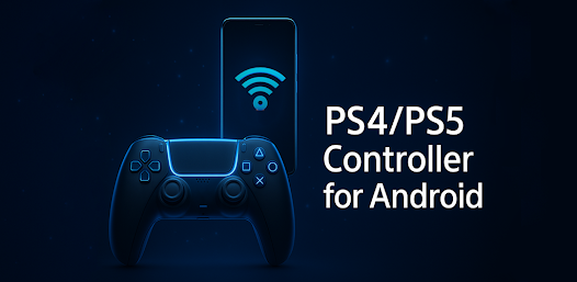 PS4/PS5 Controller for Android — phone and DualSense-style controller
