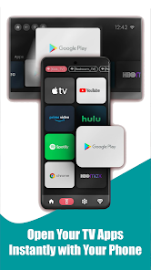 Open TV apps instantly from your phone
