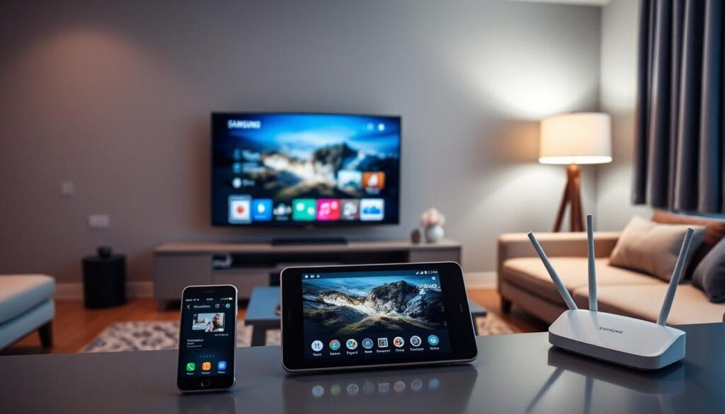 Connect Samsung Smart TV Screen Mirroring