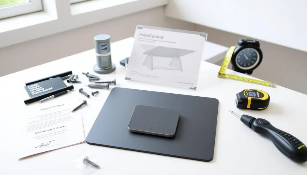 how to attach an ipad stand
