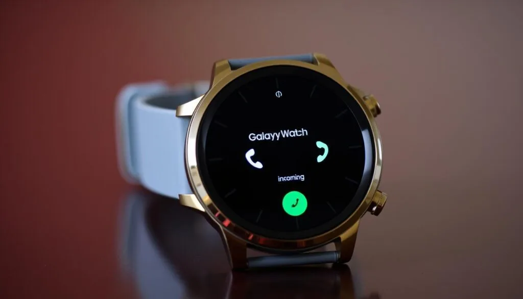 disable answer call on galaxy watch