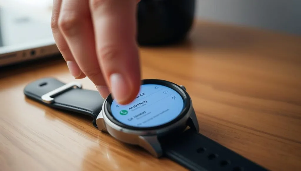 disable answer call on galaxy watch