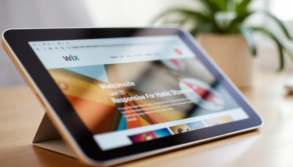 wix website getting cut off on ipad