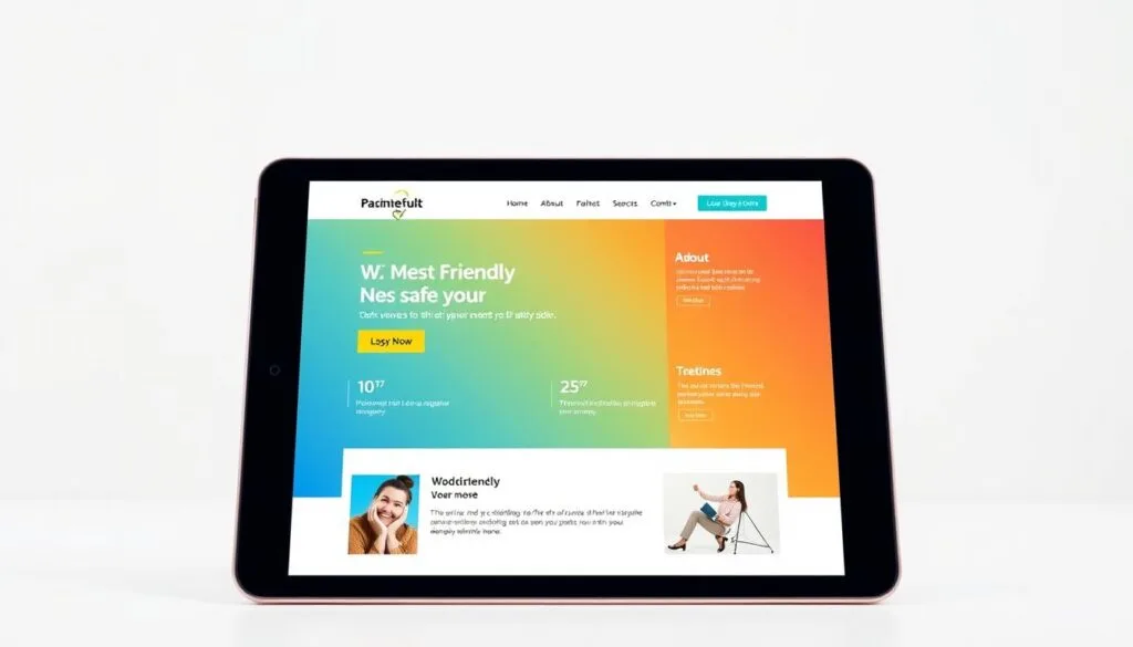 wix website getting cut off on ipad