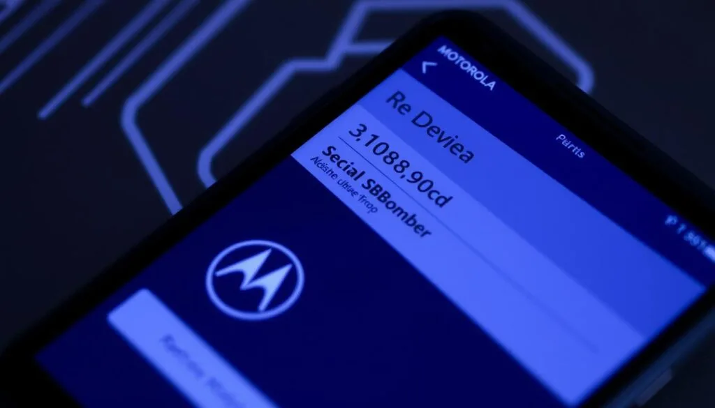 how to find motorola model online using serial number