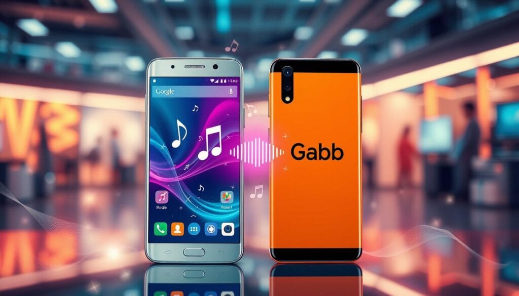 can i transfer music from android to gabb phone