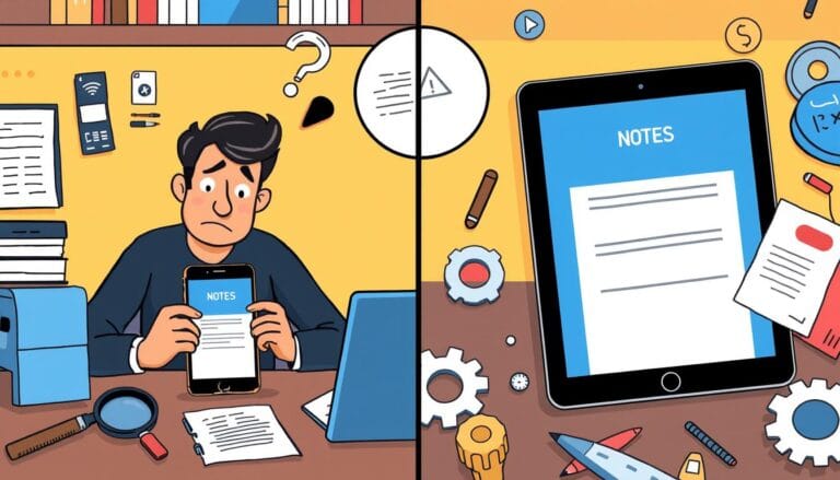 why aren't notes syncing between iphone and ipad