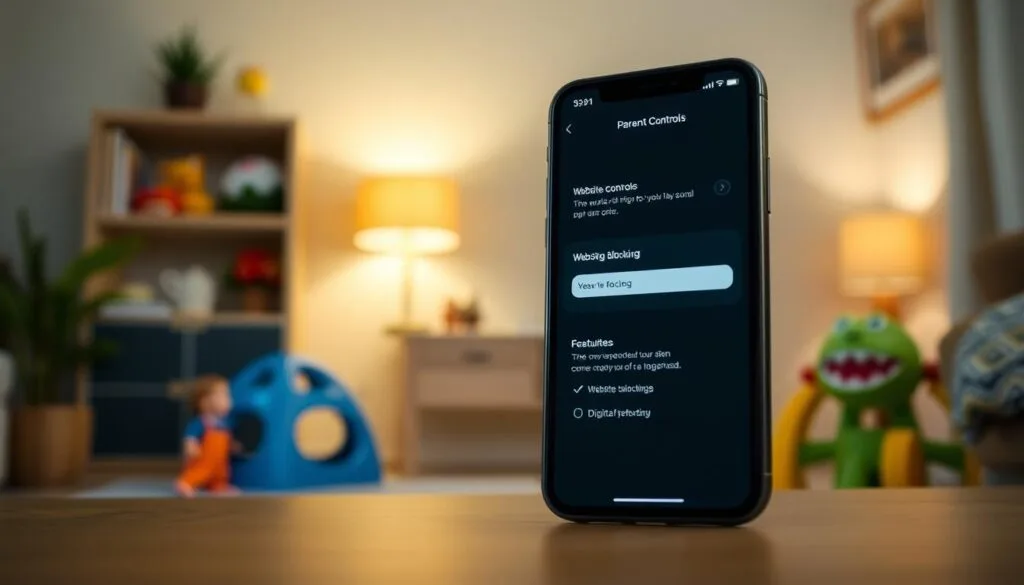 how to block a website on iphone